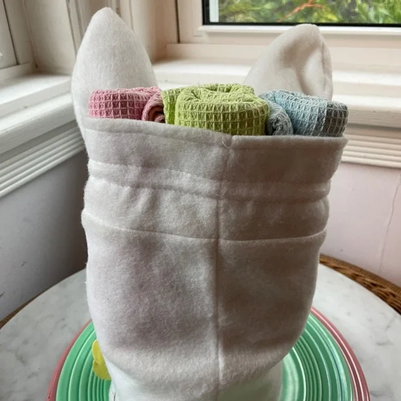 Plush Bunny Towel Holder - Picture 7 of 8